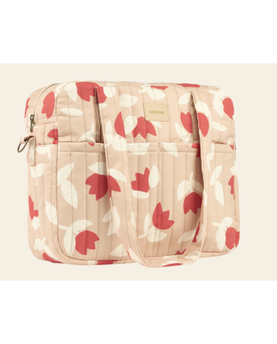 NOBODINOZ - Sac à langer imperméable pour poussette en coton bio - Hyde Park