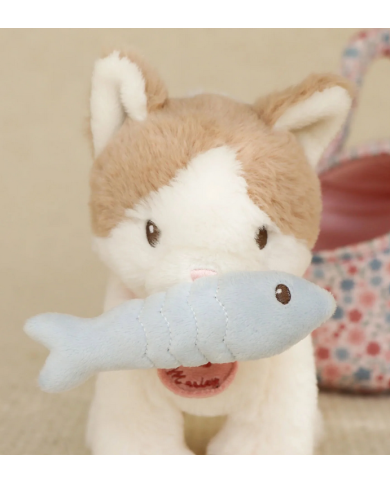 LITTLE DUTCH - Peluche dans son sac - Chat ou chien