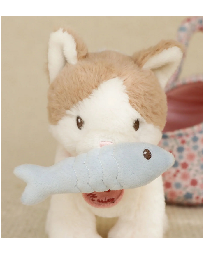 LITTLE DUTCH - Peluche dans son sac - Chat ou chien