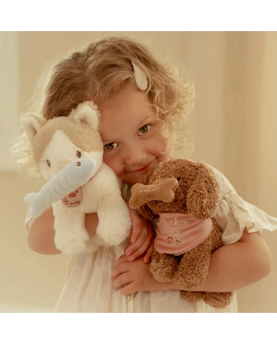 LITTLE DUTCH - Peluche dans son sac - Chat ou chien