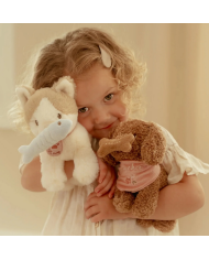 LITTLE DUTCH - Peluche dans son sac - Chat ou chien