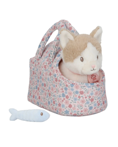 LITTLE DUTCH - Peluche dans son sac - Chat ou chien