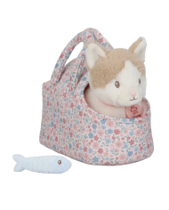 LITTLE DUTCH - Peluche dans son sac - Chat ou chien