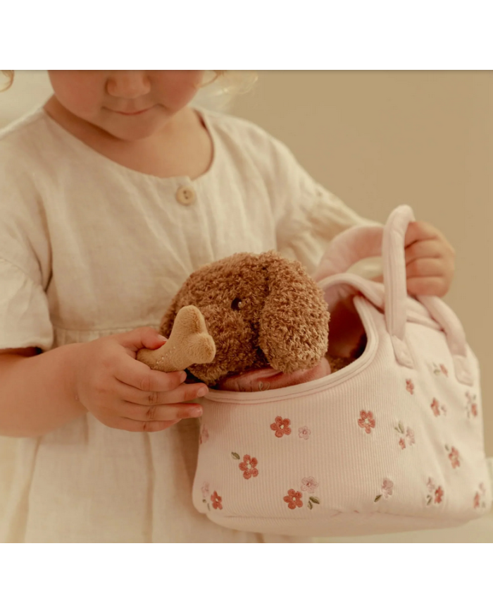 LITTLE DUTCH - Peluche dans son sac - Chat ou chien