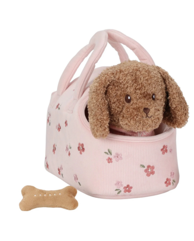 LITTLE DUTCH - Peluche dans son sac - Chat ou chien