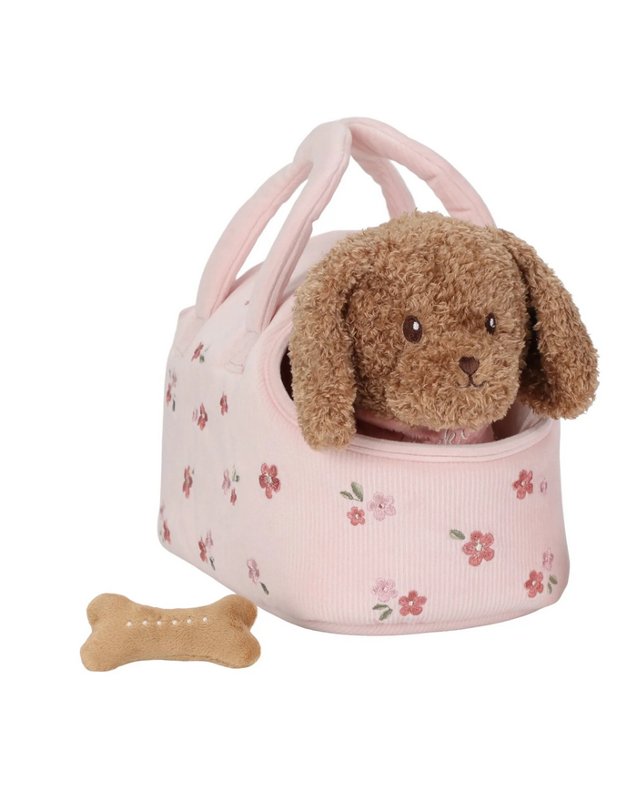 LITTLE DUTCH - Peluche dans son sac - Chat ou chien