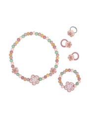 LITTLE DUTCH - Ensemble de bijoux en bois - Fleur ou Fraise