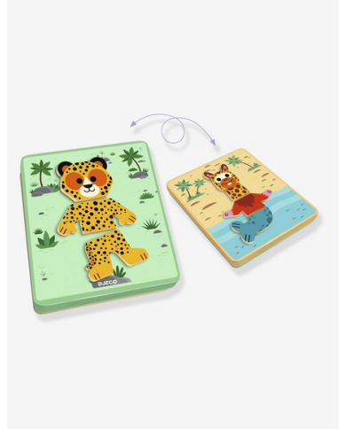 DJECO - Jeux magnétique - InZeBox - Mix'n'Match