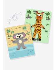 DJECO - Jeux magnétique - InZeBox - Mix'n'Match