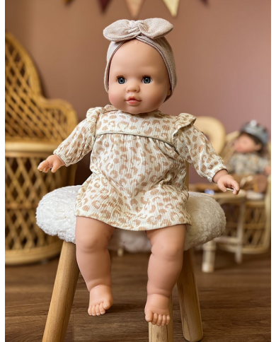 MINIKANE - EMILIE - Poupée aux yeux dormeurs Cuties (dès 10 mois)