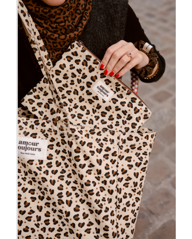 copy of MON PETIT LEON - Couverture "petit amour" - Branchage - Camel