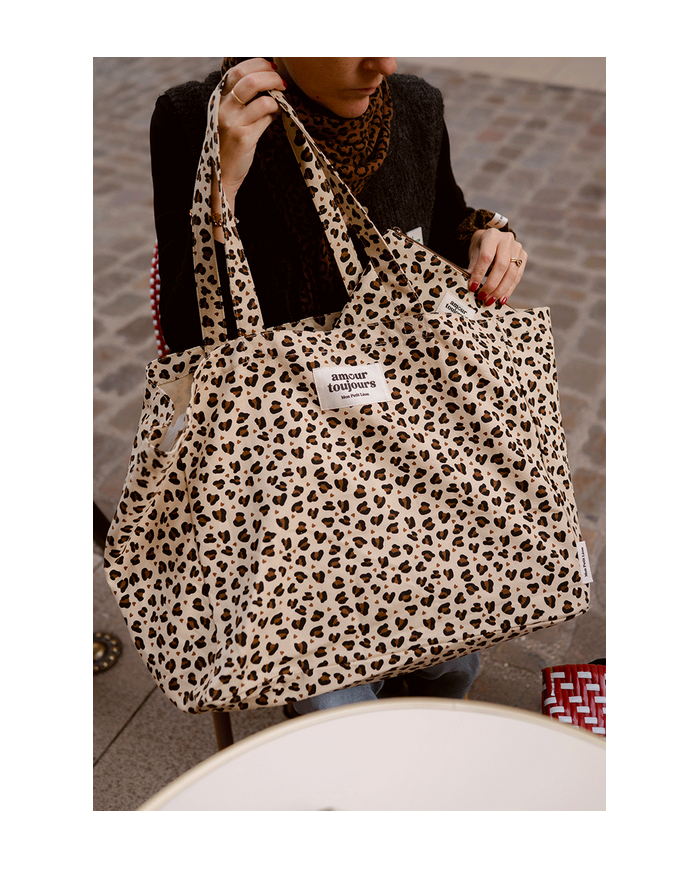 copy of MON PETIT LEON - Couverture "petit amour" - Branchage - Camel