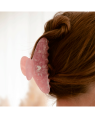 MON PETIT LEON - Pince à cheveux - Rose ou Léopard