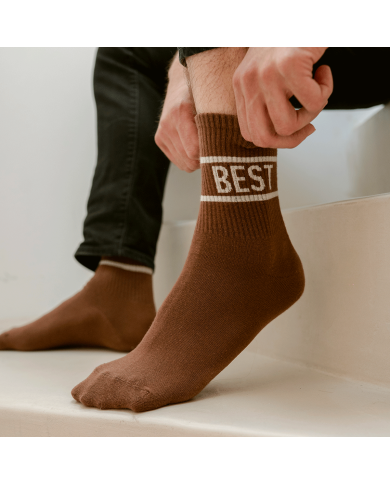 MON PETIT LEON - Chaussettes "Best Dad"