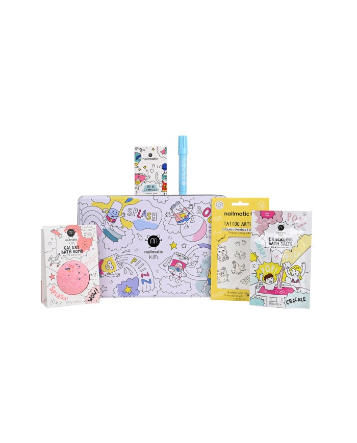 NAILMATIC - Coffret créatif enfant Magic Box – Bain & activités ludiques