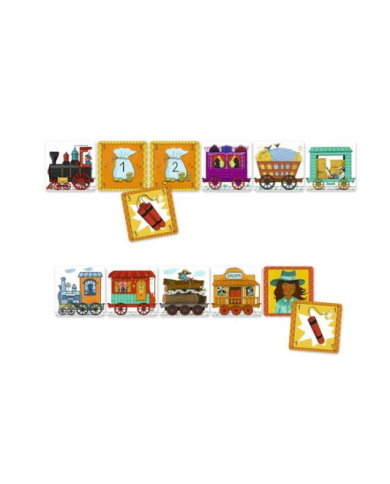 DJECO - Jeux de cartes - Golden Train