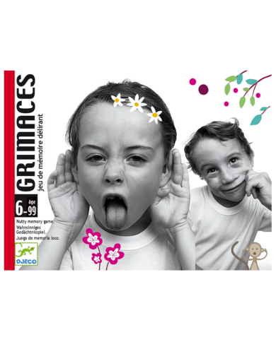 DJECO - Jeux de mémoire - Grimaces