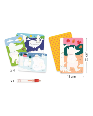 DJECO - Coloriages magiques - 4 saisons