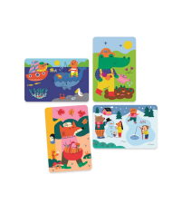 DJECO - Coloriages magiques - 4 saisons