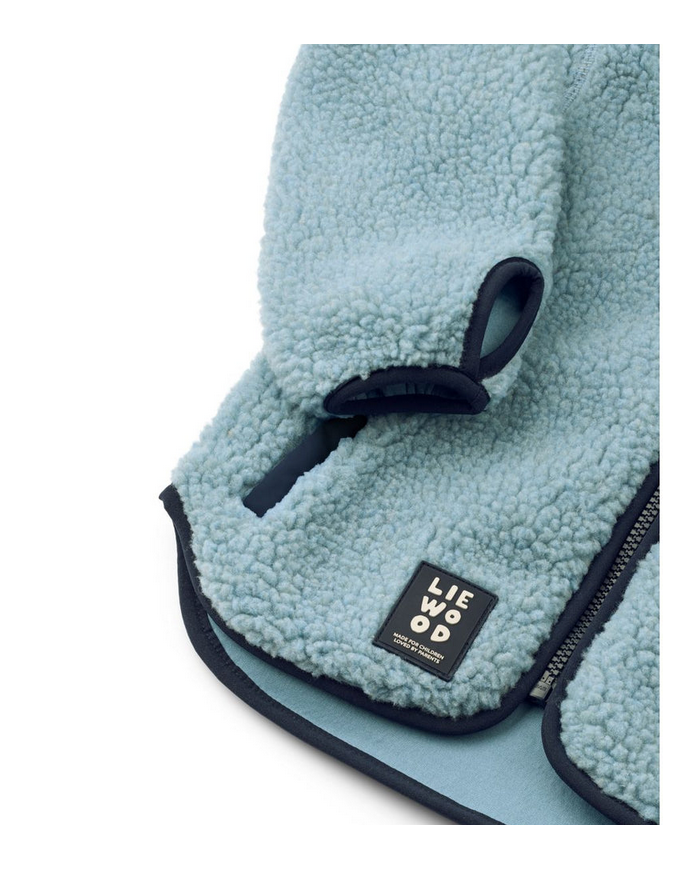 LIEWOOD - Veste en polaire - NOLAN - Beach Blue