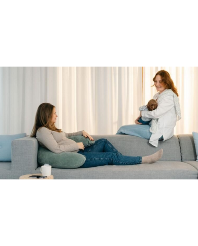 copy of Coussin allaitement-gris chiné white