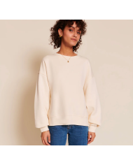 EMOI EMOI - Sweat "Coeur solaire" - Crème