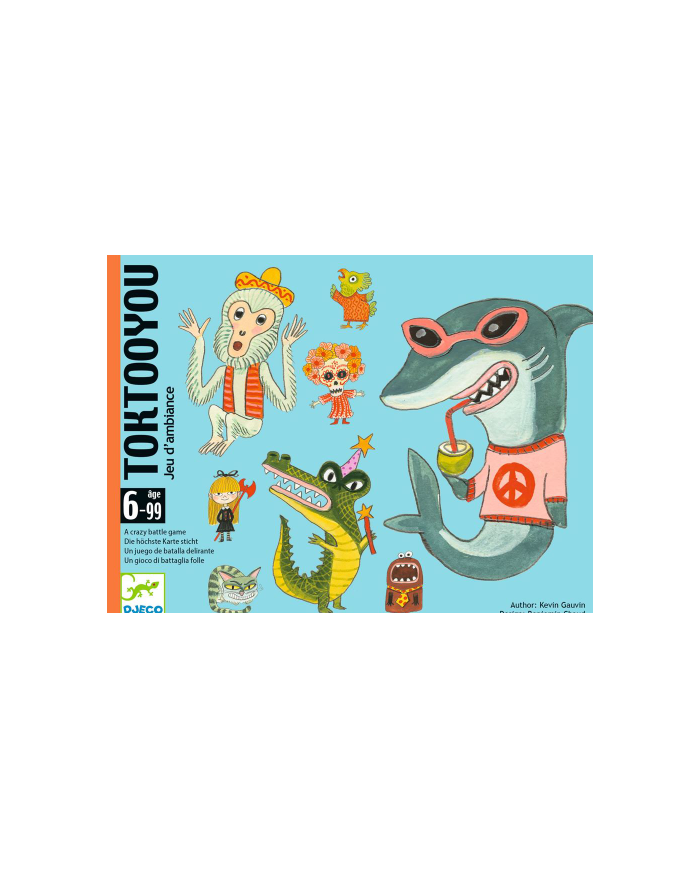 DJECO - Jeux de cartes - "Toktooyou"