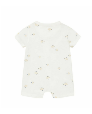 NOPPIES -Grenouillère bébé unisexe  imprimé poissons en coton biologique