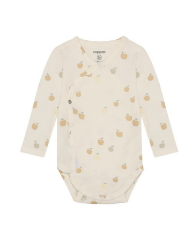 NOPPIES - Body bébé unisexe imprimé pommes en coton
