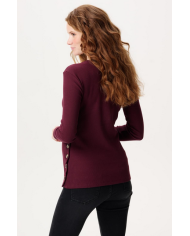 NOPPIES - Pull grossesse et allaitement - AARHUS - Rouge