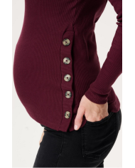 NOPPIES - Pull grossesse et allaitement - AARHUS - Rouge