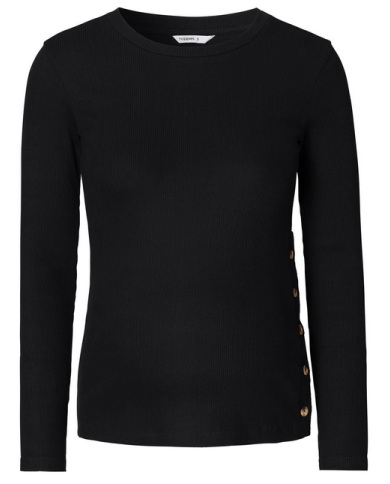 NOPPIES - Pull grossesse et allaitement - AARHUS - Noir