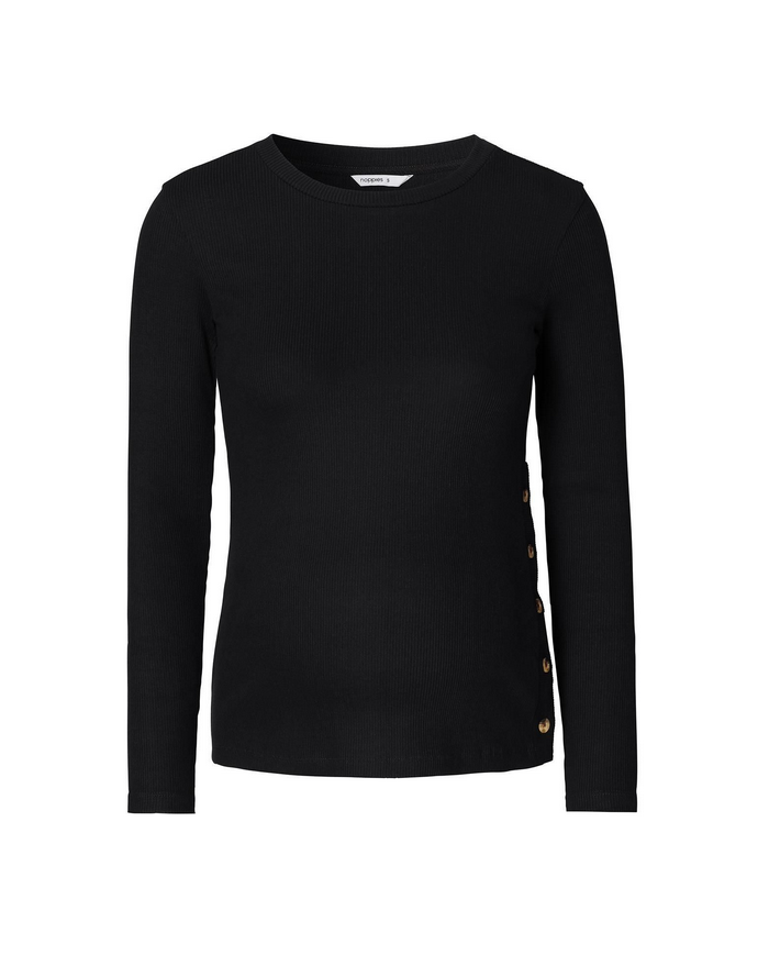 NOPPIES - Pull grossesse et allaitement - AARHUS - Noir
