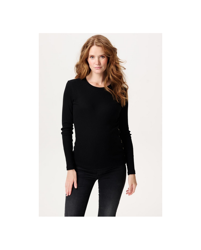 NOPPIES - Pull grossesse et allaitement - AARHUS - Noir