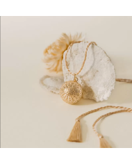 copy of Bola-JOY or jaune- cordon rose/crème