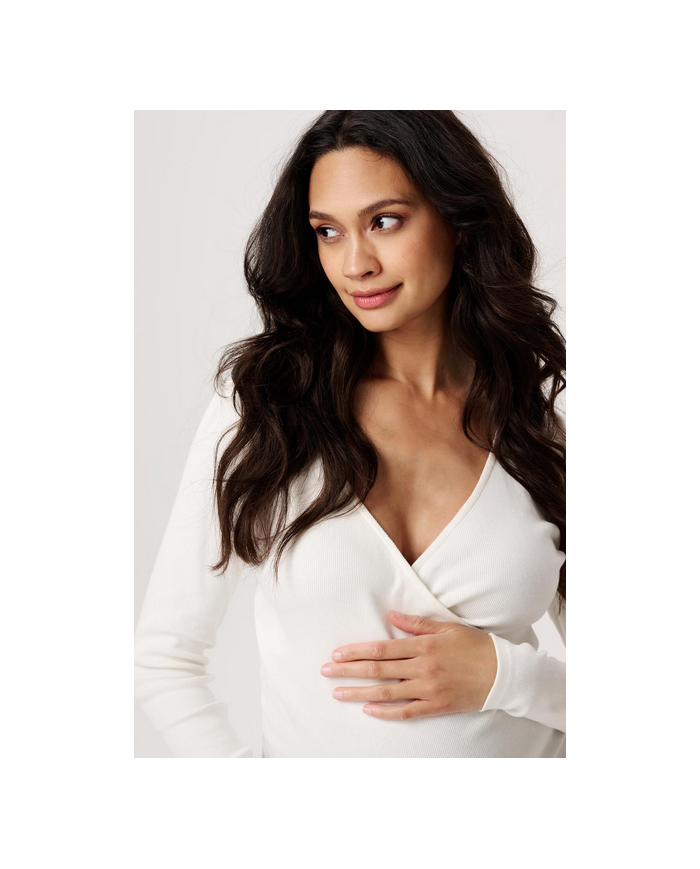 NOPPIES - Pull grossesse et allaitement - SARA - Cream