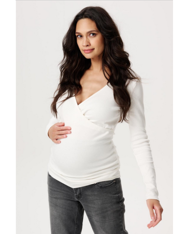 NOPPIES - Pull grossesse et allaitement - SARA - Cream
