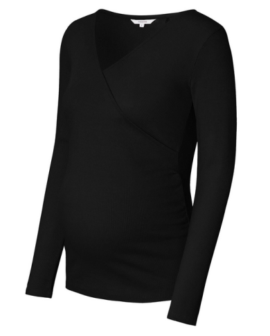 NOPPIES - Pull grossesse et allaitement - SARA - Noir