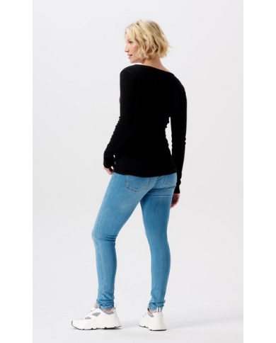 NOPPIES - Pull grossesse et allaitement - SARA - Noir