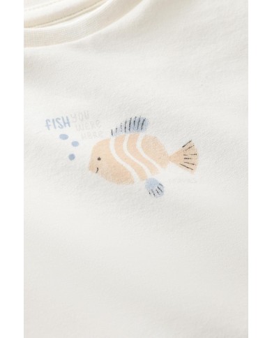 copy of Noppies- T-shirt manches longues Hester - Oatmeal