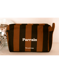 MON PETIT LEON - Trousse de toilette en toile de coton épaisse