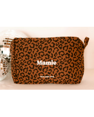 MON PETIT LEON - Trousse de toilette en toile de coton épaisse