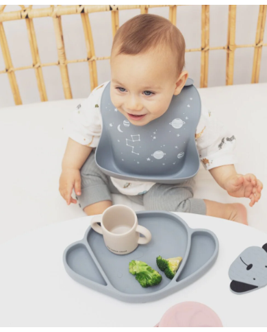 THE COTTON CLOUD - Assiette en silicone à ventouse - Chien ou chat