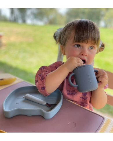 THE COTTON CLOUD - Assiette en silicone à ventouse - Chien ou chat