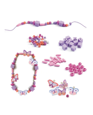 DJECO - Perles en bois - Différents motifs