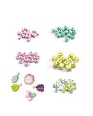 DJECO - Perles en bois - Différents motifs