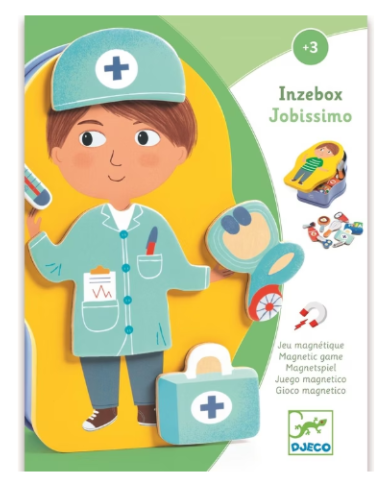 DJECO - Jeu magnétique - Jobissimo ou Belissimo