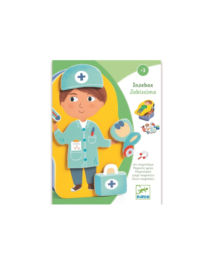 DJECO - Jeu magnétique - Jobissimo ou Belissimo