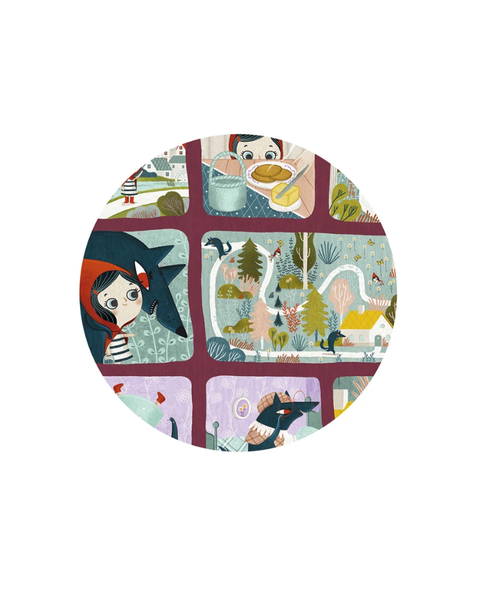 DJECO - Puzzle d'histoires - Contes de fées