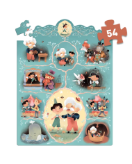 DJECO - Puzzle d'histoires - Contes de fées